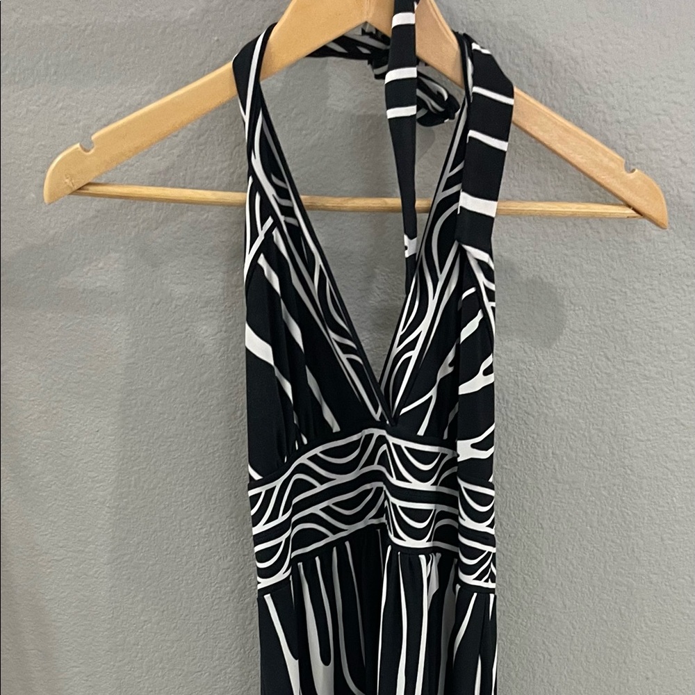 Bcbg long halter  dress